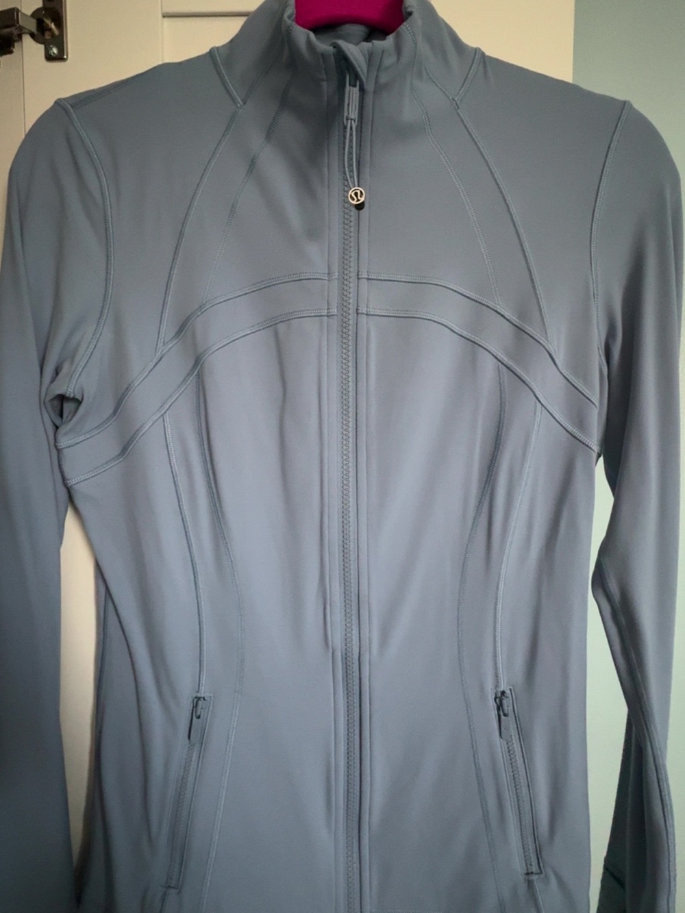Lululemon Define Jacket Nulu in Steel Blue